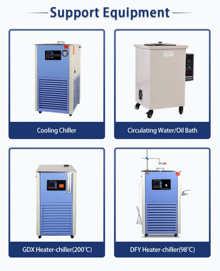 20L jacketed glass reactor Ancillary Equipment