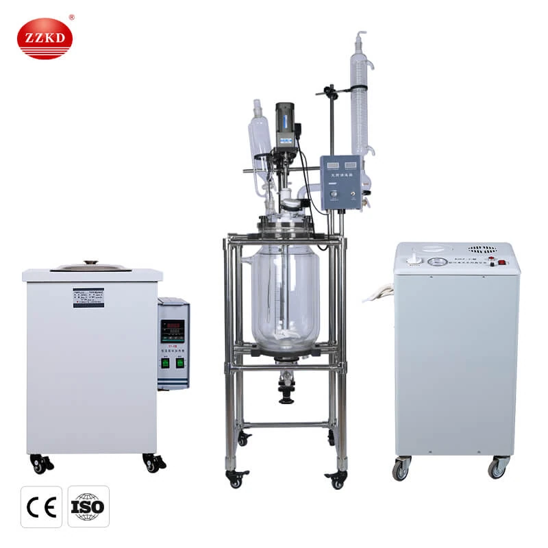 20L Jacketed Glass Reactor - 1
