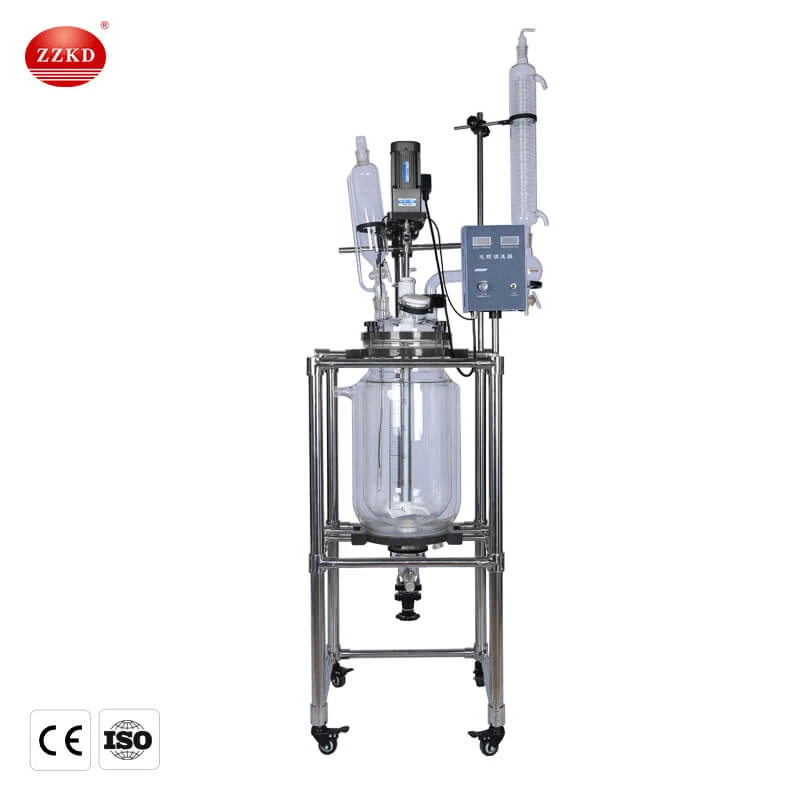 20L Jacketed Glass Reactor - 3