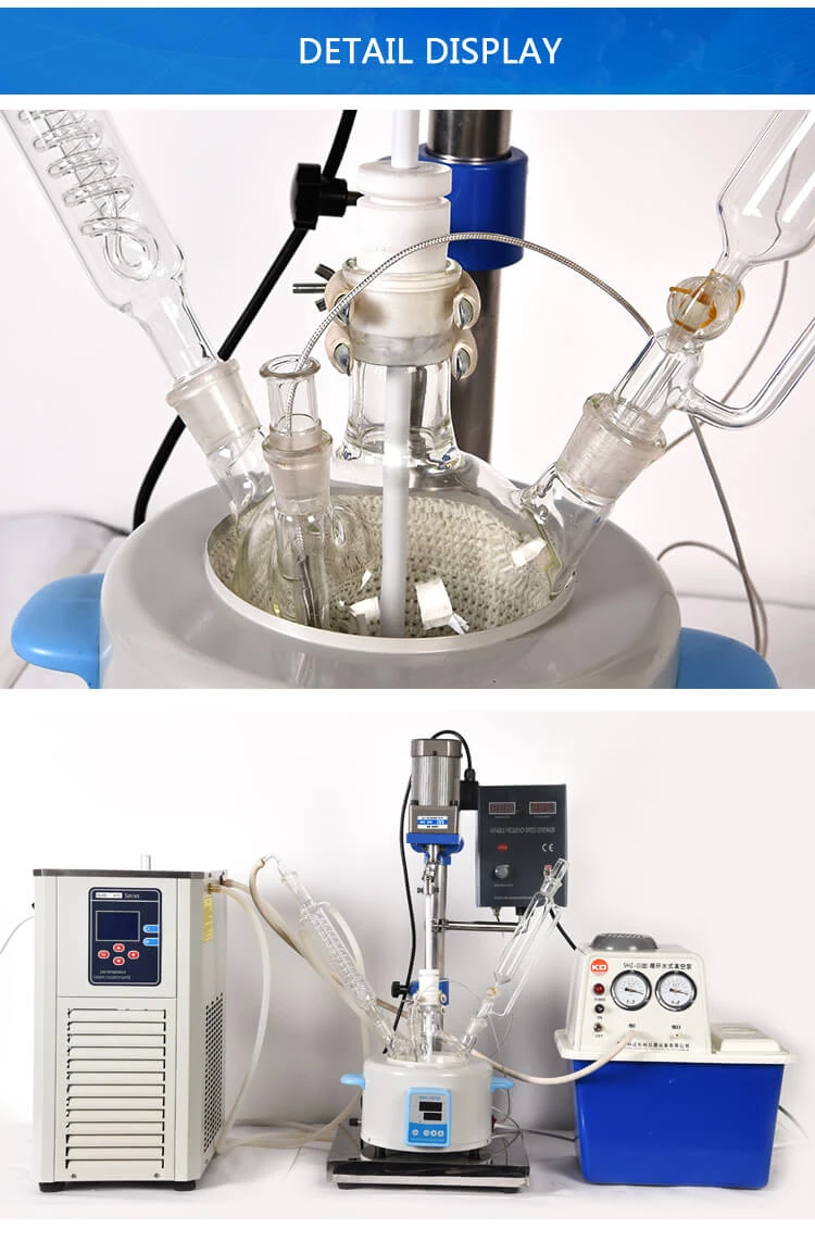 Electric Glass Reactor Kettle