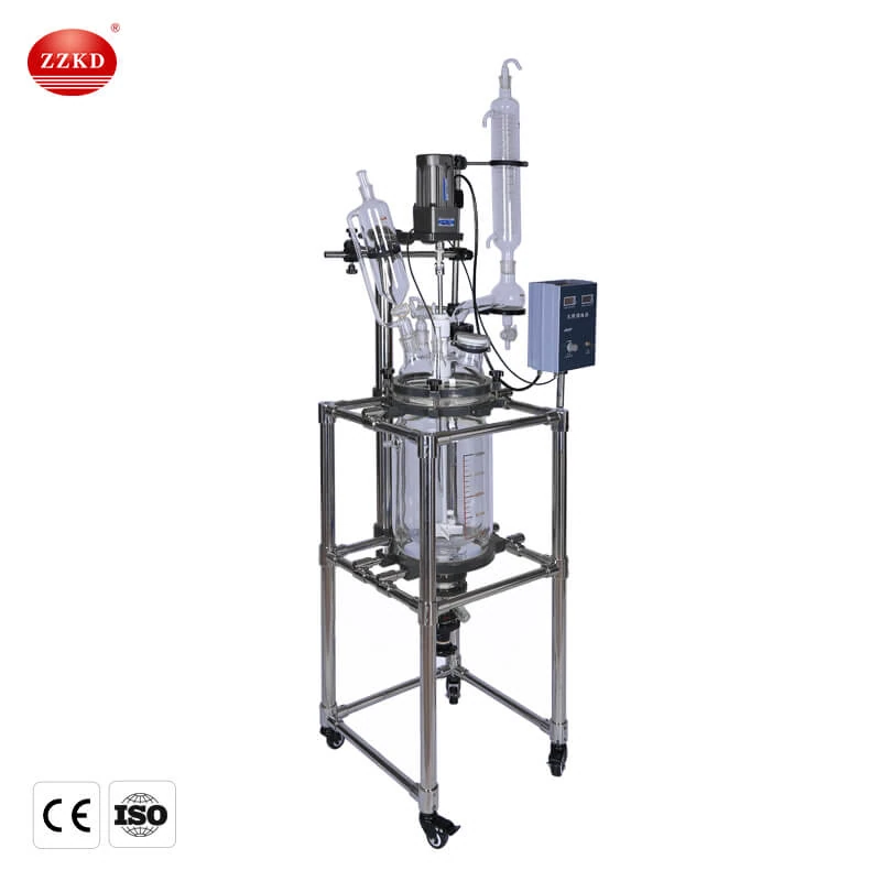 10L Glass Jacketed Reactor - 2
