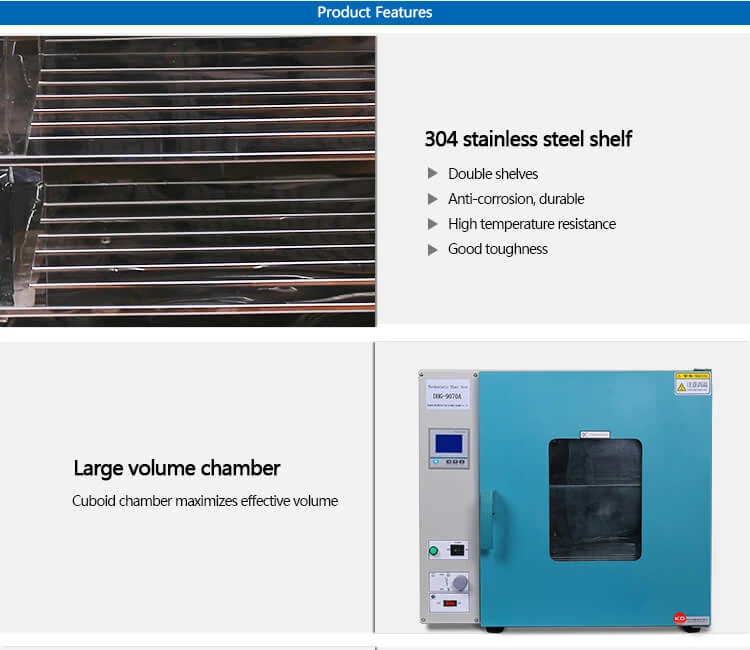 Electric Heating Blast Drying Oven Feature