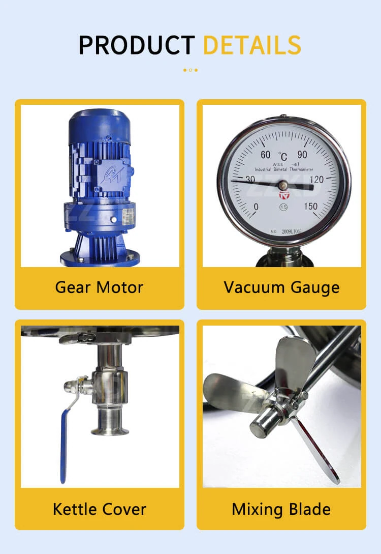 SS Mixing Tank Details